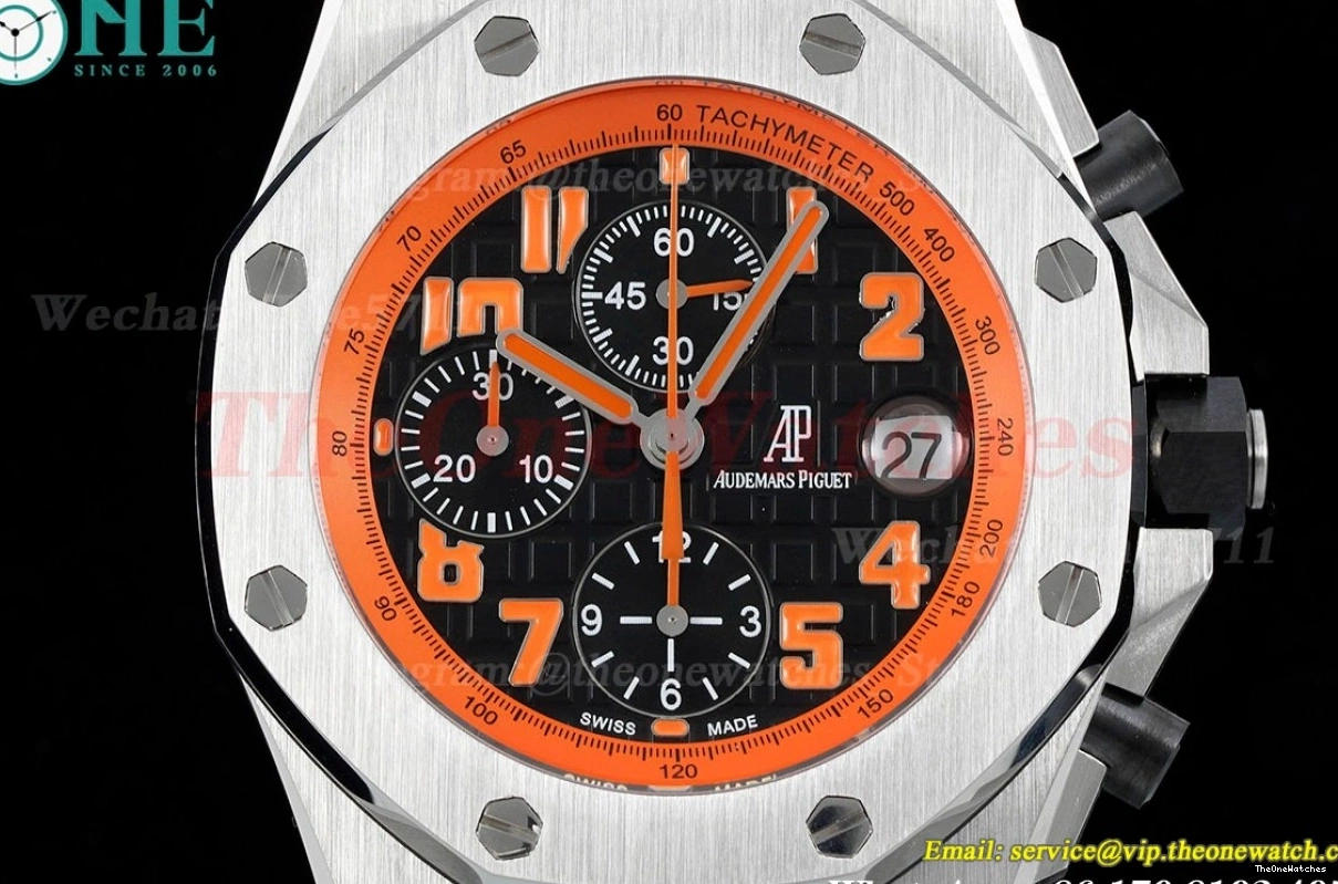 SS Black Org LE 42mm A7750 APF Offshore Oak Royal 0313